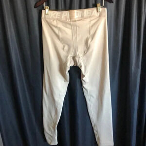 Tan Nike Combat Pro Compression Pants tights 2XL